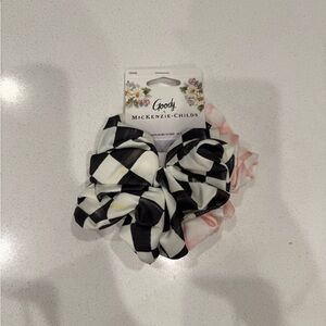 Mackenzie-Childs Hair Satin Scrunchies Set